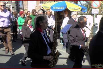 Tara procesiona a La Candelaria por sus calles (Foto TF)